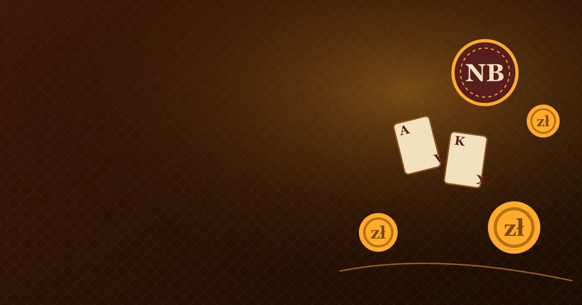 Baner NB Casino z zaproszeniem do rejestracji i bonusami dla nowych graczy